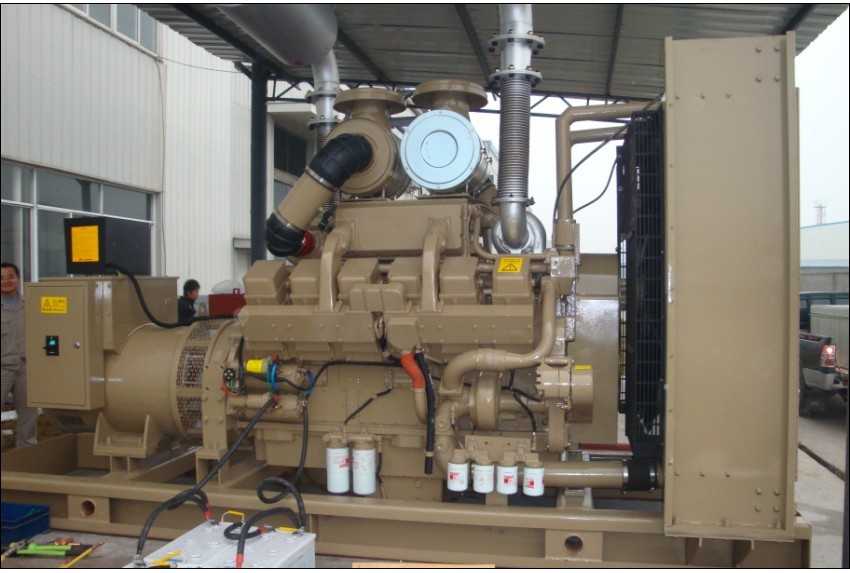 马关应急800kw康明斯高压系列柴油发电机组